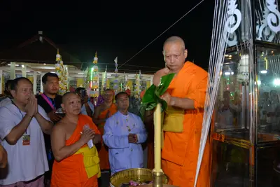 ประมวลภาพพิธีสวดนพเคราะห์ วัดจุฬามณี ปี ๒๕๖๑