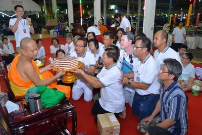 ประมวลภาพพิธีสวดนพเคราะห์ วัดจุฬามณี ปี ๒๕๖๑