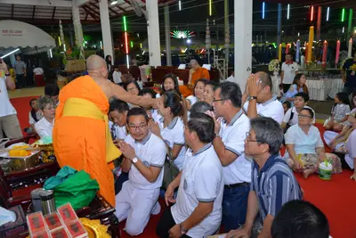 ประมวลภาพพิธีสวดนพเคราะห์ วัดจุฬามณี ปี ๒๕๖๑