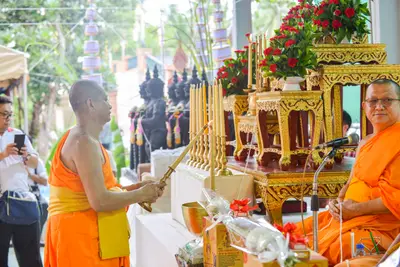 ประมวลภาพพิธีพุทธาภิเษกวัตถุมงคล รุ่นเศรษฐีสุวรรณภูมิ วัดจุฬามณี ปี ๒๕๖๒