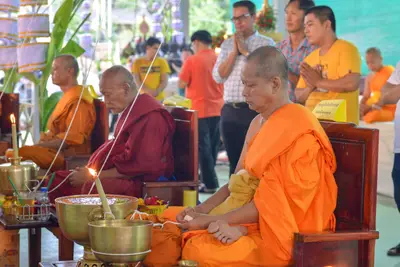 ประมวลภาพพิธีพุทธาภิเษกวัตถุมงคล รุ่นเศรษฐีสุวรรณภูมิ วัดจุฬามณี ปี ๒๕๖๒