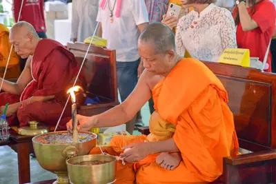 ประมวลภาพพิธีพุทธาภิเษกวัตถุมงคล รุ่นเศรษฐีสุวรรณภูมิ วัดจุฬามณี ปี ๒๕๖๒