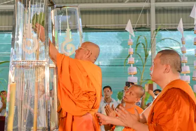 ประมวลภาพพิธีพุทธาภิเษกวัตถุมงคล รุ่นเศรษฐีสุวรรณภูมิ วัดจุฬามณี ปี ๒๕๖๒