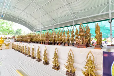 ประมวลภาพพิธีพุทธาภิเษกวัตถุมงคล รุ่นเศรษฐีสุวรรณภูมิ วัดจุฬามณี ปี ๒๕๖๒