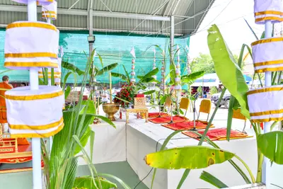ประมวลภาพพิธีพุทธาภิเษกวัตถุมงคล รุ่นเศรษฐีสุวรรณภูมิ วัดจุฬามณี ปี ๒๕๖๒