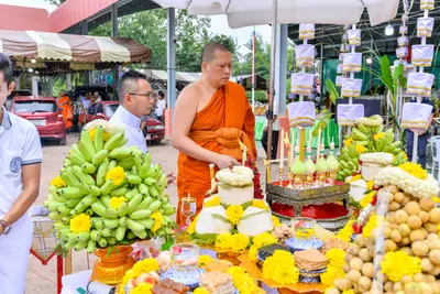 ประมวลภาพพิธีพุทธาภิเษกวัตถุมงคล รุ่นเศรษฐีสุวรรณภูมิ วัดจุฬามณี ปี ๒๕๖๒