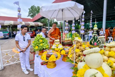 ประมวลภาพพิธีพุทธาภิเษกวัตถุมงคล รุ่นเศรษฐีสุวรรณภูมิ วัดจุฬามณี ปี ๒๕๖๒