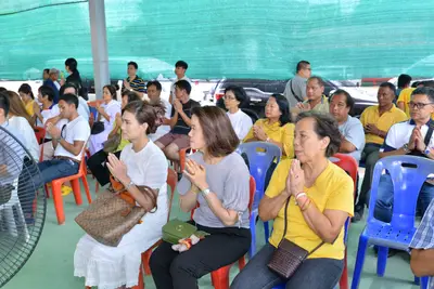 ประมวลภาพพิธีพุทธาภิเษกวัตถุมงคล รุ่นเศรษฐีสุวรรณภูมิ วัดจุฬามณี ปี ๒๕๖๒