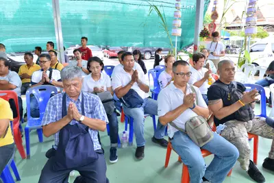 ประมวลภาพพิธีพุทธาภิเษกวัตถุมงคล รุ่นเศรษฐีสุวรรณภูมิ วัดจุฬามณี ปี ๒๕๖๒