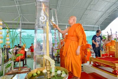 ประมวลภาพพิธีพุทธาภิเษกวัตถุมงคล รุ่นเศรษฐีสุวรรณภูมิ วัดจุฬามณี ปี ๒๕๖๒
