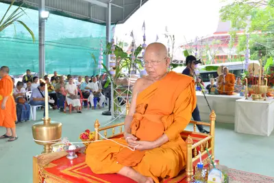 ประมวลภาพพิธีพุทธาภิเษกวัตถุมงคล รุ่นเศรษฐีสุวรรณภูมิ วัดจุฬามณี ปี ๒๕๖๒