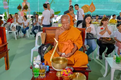 ประมวลภาพพิธีพุทธาภิเษกวัตถุมงคล รุ่นเศรษฐีสุวรรณภูมิ วัดจุฬามณี ปี ๒๕๖๒