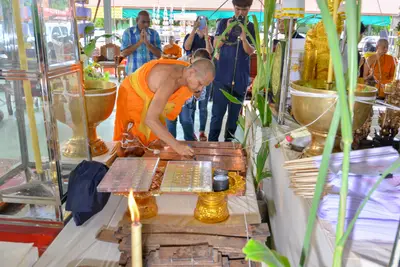 ประมวลภาพพิธีพุทธาภิเษกวัตถุมงคล รุ่นเศรษฐีสุวรรณภูมิ วัดจุฬามณี ปี ๒๕๖๒