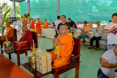 ประมวลภาพพิธีพุทธาภิเษกวัตถุมงคล รุ่นเศรษฐีสุวรรณภูมิ วัดจุฬามณี ปี ๒๕๖๒