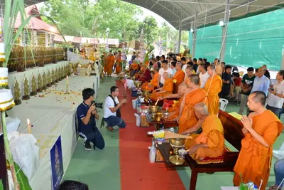 ประมวลภาพพิธีพุทธาภิเษกวัตถุมงคล รุ่นเศรษฐีสุวรรณภูมิ วัดจุฬามณี ปี ๒๕๖๒