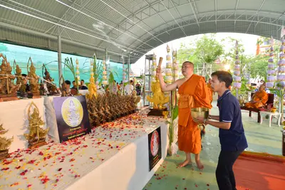 ประมวลภาพพิธีพุทธาภิเษกวัตถุมงคล รุ่นเศรษฐีสุวรรณภูมิ วัดจุฬามณี ปี ๒๕๖๒