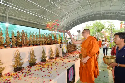 ประมวลภาพพิธีพุทธาภิเษกวัตถุมงคล รุ่นเศรษฐีสุวรรณภูมิ วัดจุฬามณี ปี ๒๕๖๒