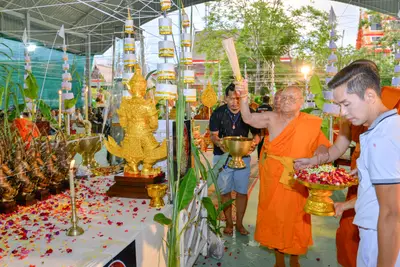ประมวลภาพพิธีพุทธาภิเษกวัตถุมงคล รุ่นเศรษฐีสุวรรณภูมิ วัดจุฬามณี ปี ๒๕๖๒