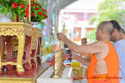 ประมวลภาพพิธีพุทธาภิเษกวัตถุมงคล รุ่นเศรษฐีสุวรรณภูมิ วัดจุฬามณี ปี ๒๕๖๒