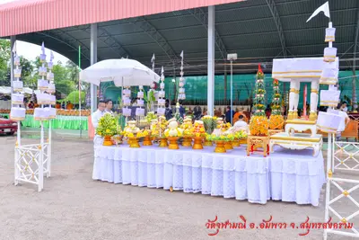 ประมวลภาพพิธีพุทธาภิเษกวัตถุมงคล รุ่นเศรษฐีสุวรรณภูมิ วัดจุฬามณี ปี ๒๕๖๒