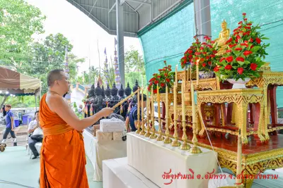ประมวลภาพพิธีพุทธาภิเษกวัตถุมงคล รุ่นเศรษฐีสุวรรณภูมิ วัดจุฬามณี ปี ๒๕๖๒