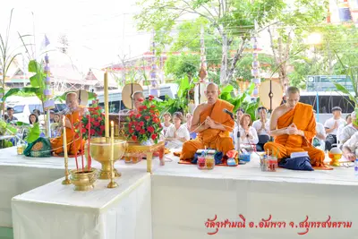 ประมวลภาพพิธีพุทธาภิเษกวัตถุมงคล รุ่นเศรษฐีสุวรรณภูมิ วัดจุฬามณี ปี ๒๕๖๒