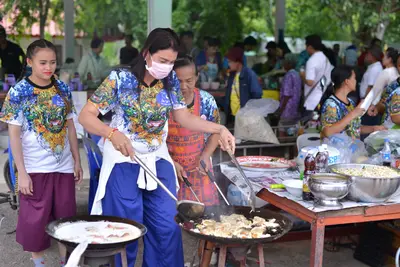 ประมวลภาพงานอายุวัฒนมงคล ๖๓ ปี หลวงพ่ออิฏฐ์ และพิธีครอบครูบูรพาจารย์ วัดจุฬามณี ปี ๒๕๖๒