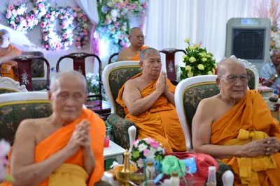 ประมวลภาพงานอายุวัฒนมงคล ๖๓ ปี หลวงพ่ออิฏฐ์ และพิธีครอบครูบูรพาจารย์ วัดจุฬามณี ปี ๒๕๖๒