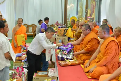 ประมวลภาพงานอายุวัฒนมงคล ๖๓ ปี หลวงพ่ออิฏฐ์ และพิธีครอบครูบูรพาจารย์ วัดจุฬามณี ปี ๒๕๖๒