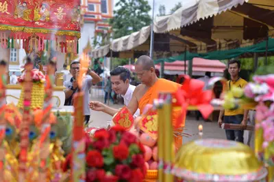 ประมวลภาพงานอายุวัฒนมงคล ๖๓ ปี หลวงพ่ออิฏฐ์ และพิธีครอบครูบูรพาจารย์ วัดจุฬามณี ปี ๒๕๖๒