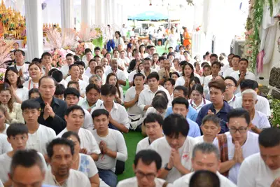 ประมวลภาพงานอายุวัฒนมงคล ๖๓ ปี หลวงพ่ออิฏฐ์ และพิธีครอบครูบูรพาจารย์ วัดจุฬามณี ปี ๒๕๖๒
