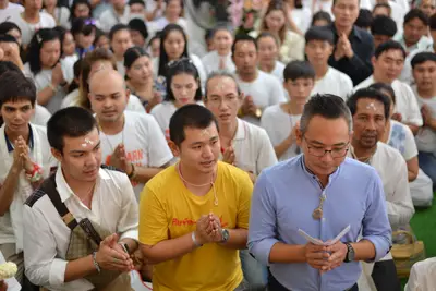 ประมวลภาพงานอายุวัฒนมงคล ๖๓ ปี หลวงพ่ออิฏฐ์ และพิธีครอบครูบูรพาจารย์ วัดจุฬามณี ปี ๒๕๖๒