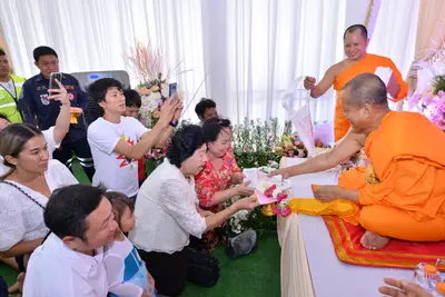 ประมวลภาพงานอายุวัฒนมงคล ๖๓ ปี หลวงพ่ออิฏฐ์ และพิธีครอบครูบูรพาจารย์ วัดจุฬามณี ปี ๒๕๖๒
