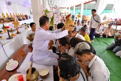 ประมวลภาพงานอายุวัฒนมงคล ๖๓ ปี หลวงพ่ออิฏฐ์ และพิธีครอบครูบูรพาจารย์ วัดจุฬามณี ปี ๒๕๖๒