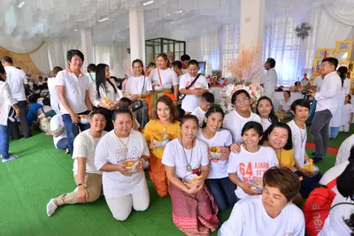 ประมวลภาพงานอายุวัฒนมงคล ๖๓ ปี หลวงพ่ออิฏฐ์ และพิธีครอบครูบูรพาจารย์ วัดจุฬามณี ปี ๒๕๖๒