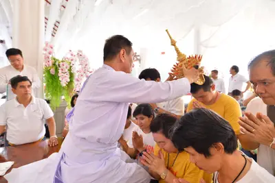 ประมวลภาพงานอายุวัฒนมงคล ๖๓ ปี หลวงพ่ออิฏฐ์ และพิธีครอบครูบูรพาจารย์ วัดจุฬามณี ปี ๒๕๖๒