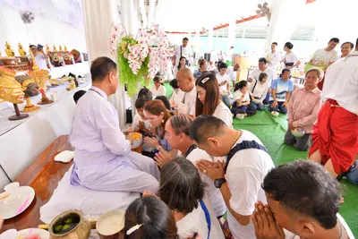 ประมวลภาพงานอายุวัฒนมงคล ๖๓ ปี หลวงพ่ออิฏฐ์ และพิธีครอบครูบูรพาจารย์ วัดจุฬามณี ปี ๒๕๖๒