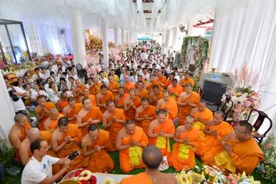 ประมวลภาพงานอายุวัฒนมงคล ๖๓ ปี หลวงพ่ออิฏฐ์ และพิธีครอบครูบูรพาจารย์ วัดจุฬามณี ปี ๒๕๖๒