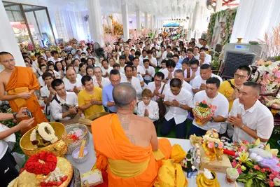 ประมวลภาพงานอายุวัฒนมงคล ๖๓ ปี หลวงพ่ออิฏฐ์ และพิธีครอบครูบูรพาจารย์ วัดจุฬามณี ปี ๒๕๖๒