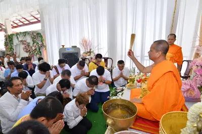 ประมวลภาพงานอายุวัฒนมงคล ๖๓ ปี หลวงพ่ออิฏฐ์ และพิธีครอบครูบูรพาจารย์ วัดจุฬามณี ปี ๒๕๖๒