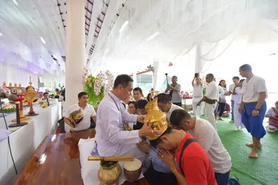 ประมวลภาพงานอายุวัฒนมงคล ๖๓ ปี หลวงพ่ออิฏฐ์ และพิธีครอบครูบูรพาจารย์ วัดจุฬามณี ปี ๒๕๖๒