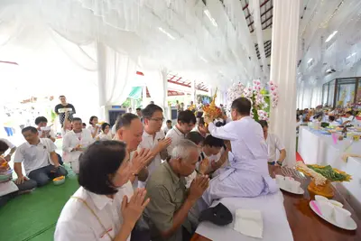 ประมวลภาพงานอายุวัฒนมงคล ๖๓ ปี หลวงพ่ออิฏฐ์ และพิธีครอบครูบูรพาจารย์ วัดจุฬามณี ปี ๒๕๖๒