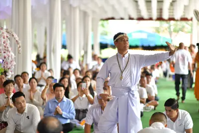 ประมวลภาพงานอายุวัฒนมงคล ๖๓ ปี หลวงพ่ออิฏฐ์ และพิธีครอบครูบูรพาจารย์ วัดจุฬามณี ปี ๒๕๖๒