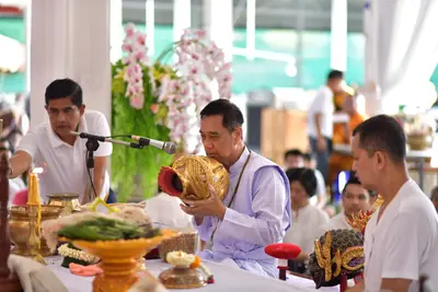 ประมวลภาพงานอายุวัฒนมงคล ๖๓ ปี หลวงพ่ออิฏฐ์ และพิธีครอบครูบูรพาจารย์ วัดจุฬามณี ปี ๒๕๖๒