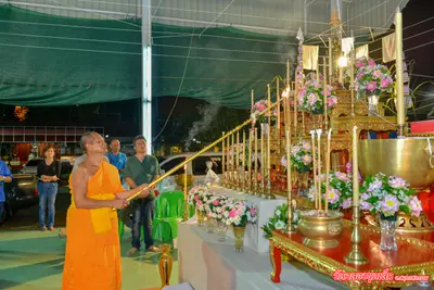 ประมวลภาพพิธีพุทธาภิเษกวัตถุมงคล รุ่นมีทรัพย์เหลือล้น วัดจุฬามณี ปี ๒๕๖๒