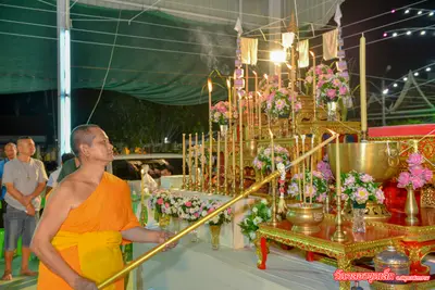 ประมวลภาพพิธีพุทธาภิเษกวัตถุมงคล รุ่นมีทรัพย์เหลือล้น วัดจุฬามณี ปี ๒๕๖๒