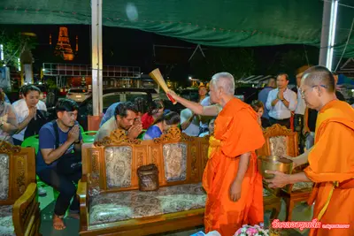 ประมวลภาพพิธีพุทธาภิเษกวัตถุมงคล รุ่นมีทรัพย์เหลือล้น วัดจุฬามณี ปี ๒๕๖๒