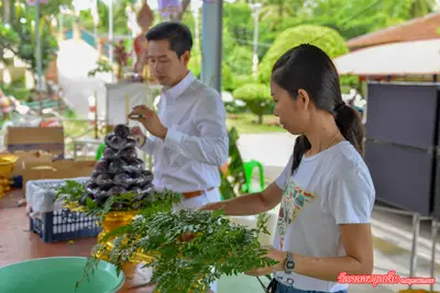 ประมวลภาพพิธีพุทธาภิเษกวัตถุมงคล รุ่นมีทรัพย์เหลือล้น วัดจุฬามณี ปี ๒๕๖๒