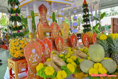 ประมวลภาพพิธีพุทธาภิเษกวัตถุมงคล รุ่นมีทรัพย์เหลือล้น วัดจุฬามณี ปี ๒๕๖๒