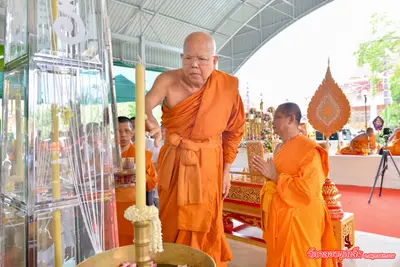 ประมวลภาพพิธีพุทธาภิเษกวัตถุมงคล รุ่นมีทรัพย์เหลือล้น วัดจุฬามณี ปี ๒๕๖๒